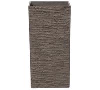 Plant Pot 30 x 30 x 60 cm Brown GAZA