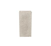 Beliani Plant Pot 35 X 35 X 70 Cm Beige Gaza