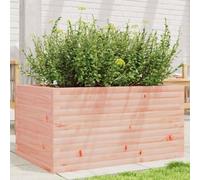 Plant Pot 90 x 60 x 45.5 cm Solid Wood Douglas Fir Robust Raised Bed for Garden, Patio and Balcony, Ideal for Flowers and Vegetables