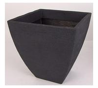 Plant Pot Anthracite Flower Pot Ribbed Pot Planter Flower Pot Cachepot