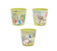 Plant Pot Beatrix Potter Set Of 3 Eco Garden EcoPot Peter Rabbit Set 2