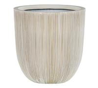 Beliani Plant Pot Chios 31 Cm Beige
