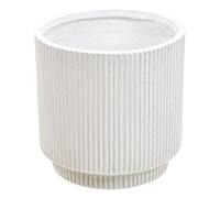 Plant Pot DARIA Ceramic 30 cm Off-White
