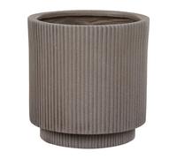 Plant Pot DARIA Ceramic 30 cm Taupe