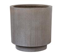 Plant Pot DARIA Ceramic 37 cm Taupe