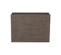 Beliani Plant Pot Edessa 70 Cm Dark Brown