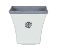 Plant Pot ELATEIA Stone White