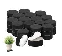 Plant Pot Feet, 48Pcs EVA Invisible Flower Riser Pads for Outdoor Pots