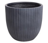 Plant Pot FRAXINUS 42 cm Graphite Grey