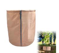 Plant Pot Frost Protection Covers,Winter Pot Protection Bag Frost Protection,Oxford Fabric Breathable Pot Cover,Reusable Plant Insulation Bag (khaki, 65*70cm)