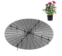 Plant Pot Grid - Mesh Soil Guard Net, Pot Cover Garden Flower Container | Pet Digging Stopper, Soil Blocker Cap, Reusable Dirt Protector Mesh Shield, Baby Safety Grid For Indoor Outdoor Plant Pots