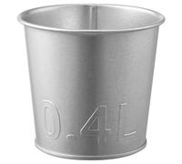 Plant pot, in/outdoor/galvanised, 9 cm + Free finchley pen (9 cm, 4)