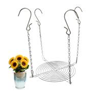 Plant Pot Inserts for Large Pots with 4 Hooks Vase Lifter Lift Filler Height Adjustable Pot Inserts in Plant Pots for Outdoor Indoor Garden Patio Flowers Indoor