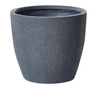 Beliani Plant Pot Kannia 36 Cm Light Grey