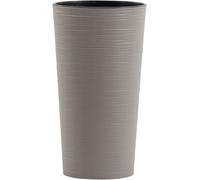 Plant Pot LOCON GROOVE Gray Ø 25 X 46.5 Cm