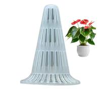 Plant Pot Mesh Cone - 3.94 Inches Drain Cover Net, Flower Container Soil Barrier, Ventilated Pad With Firm Fit Design | Durable Gardening Insert For Potted Flowers, Balcony Greenery Setup, Water