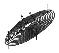 Plant Pot Mesh Cover Plastic Soil Protector Black 2pcs for Gardening