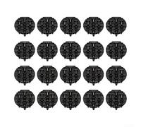 Plant Pot Mesh Pads 20pcs Assorted Sizes PP Black for root Protection
