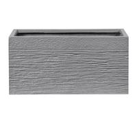 Beliani Scandinavian Plant Pot Myra 50 Cm Grey