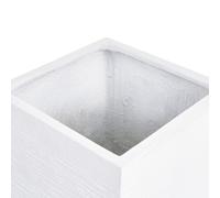 Plant Pot PAROS 30 cm White