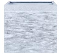 Beliani Plant Pot Paros 50 Cm White