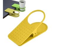 Plant Pot Saucer Clip - Drainage Tray Holder for Gardening | ABS Grip, Adjustable Rim Fastener, Balcony Flower Pot Stability Support Garden Use Set Indoor Outdoor Pots 6.3x2.95x1.38 in