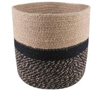 Plant Pot Set 2 pcs 100% Tossa Jute Cylindrical Pots Indoor Outdoor vidaXL