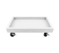 Plant Pot Trolley,Plant Trolley Caddy Plant Pallet with Castor Wheels Flower Pot Stand Easy Moving Rolling Planter Dolly Trolley,Flower Pot Base for Garden Indoor Outdoor