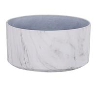 Beliani Plant Pot Valta 43cm White, White