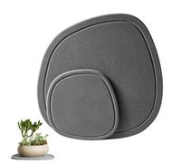 Plant Pot Water Drainage Tray - Plant Saucer Trays, Natural Diatomaceous Earth, Instant Drying Saucers for Planter - Multifunctional Decorative Tray Non Slip