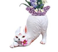 Plant Pots | Fox Shape Cute Flower Pot Planter for Indoor Plants - Cartoon Flower Plant Pots Fox Statue, Bonsai Plant Holder Accessories for Hone