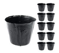 Plant Pots, Plastic Seedling Planting Nursery Pots Seed Starting Pot Flower Plant Container Nutrition Grow Bag Garden Vegetable Container for Succulents-7.2x7.2cm