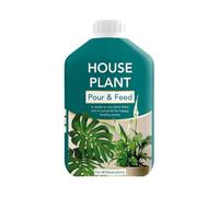 Plant Pour & Feed, Ready to Use, Fast Acting, Nutrient Formula, Easy Pour, Healthy Growth, Vibrant Foliage, Long Lasting, Ideal for Indoor Plants, Flowering Plants & Houseplants, 1L (Pack of 1)