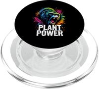 PLANT POWER Design, Gorilla, Nature PopSockets PopGrip for MagSafe