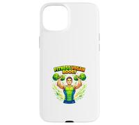 Plant Powered Fitness Lifestyle Strong Vegan Energy Case for iPhone 15 Plus