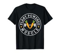 Plant Powered Muscle, Vegetarian, Animal Lover, Cruelty Free T-Shirt