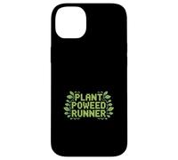 Plant Powered Runner Funny Saying Retro Pixel Case for iPhone 14 Plus