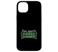 Plant Powered Runner Funny Saying Retro Pixel Case for iPhone 14 Plus
