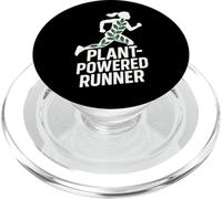 Plant-Powered Runner Vegan Athlete Marathon Running PopSockets PopGrip for MagSafe