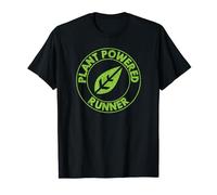 plant powered runner vegan trail ultra marathon t-shirt