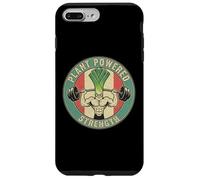 Plant Powered Strength Fitness Vegan Bodybuilder Case for iPhone 7 Plus/8 Plus
