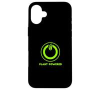 Plant Powered - Vegan Vegetarian Yoga Case for iPhone 16 Plus