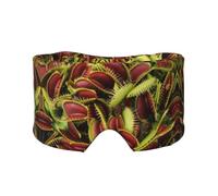 Plant Print Print Soft Eye and Ear Muffs for Adults Sleeping Protection Cover for Travel Nap Relief