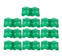 Plant Propagation Ball Root Growing Controller 10Pcs 12cm Green Plastic Plant Rooting Device for Home Gardening and Balcony Vegetable Garden