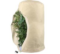 Plant Protection Cover, Frost Protection, Waterproof Plant Protection Cover with Drawstring with Zipper, Practical Shrub Jacket Cover, Protects Fruit Tree Potted Plants from Freezing Animals That Eat