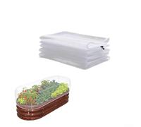 Plant Protection Net Cover, 60 Mesh Protective Net Cover, With Adjustable Drawstring For Planting Box 145x80x55cm Supports Healthy Plant Growth(1pcs)