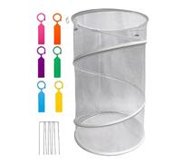 Plant Protector From Cats Indoor,with Stakes Round Breathable Reusable Mesh Home Accessories | Garden Plant Covers,for Indoor Winter Frost Season Flower Patio Porch Backyard Farm Park