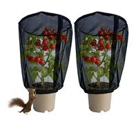 Plant Protector, Protective Garden Bird Barrier Mesh,Bird Netting for Garden - for Potted Tomato Blueberry Bushes Fruit Tree Flower Citrus Roses Strawberries