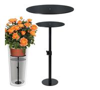 Plant Risers for Inside Pots | Height Adjustable Planter Stand | Tall Column Plant Riser | for Indoor Outdoor Patio Garden Corner Floor Table Windowsill Balcony Porch