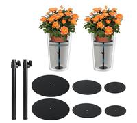 Plant Risers for Inside Pots, Metal Planter Inserts Pot Filler, 11-20" Rise